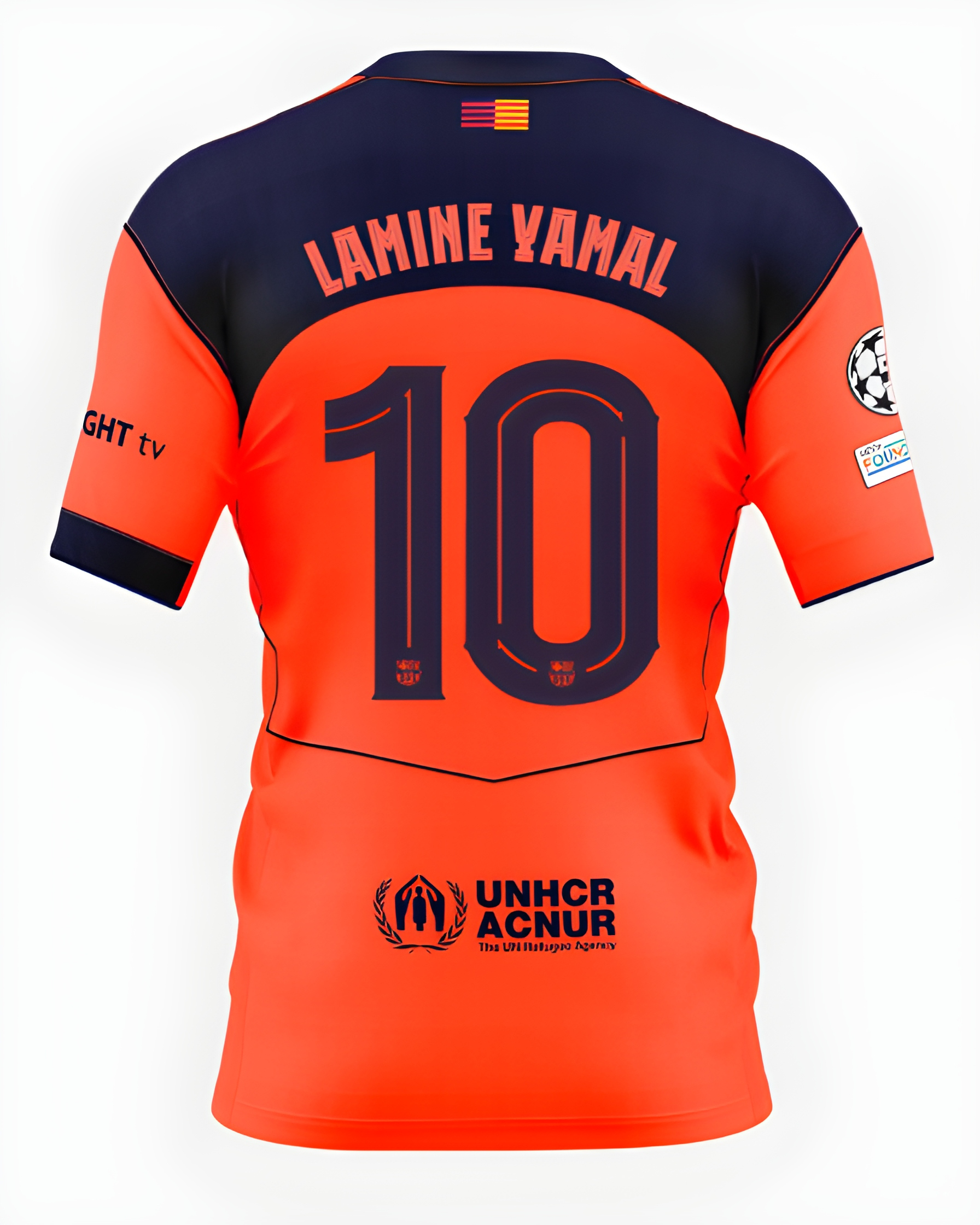 Футбольное джерси FC Barcelona 25/26 UCL third jersey T90 LAMINE YAMAL Player's Edition