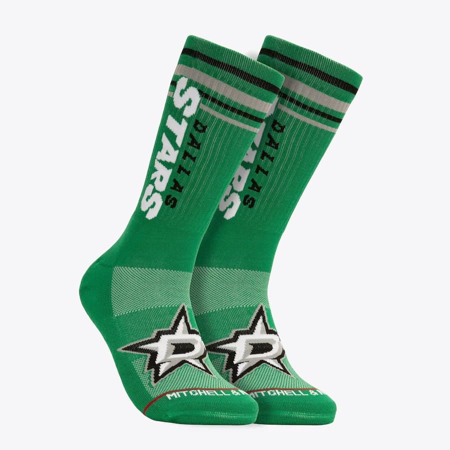 Спортивные носки Mitchell & Ness Dallas Stars Power Play Crew Socks