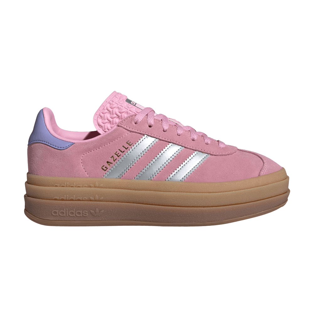 Кроссовки adidas Gazelle Bold J 'True Pink Silver Purple'