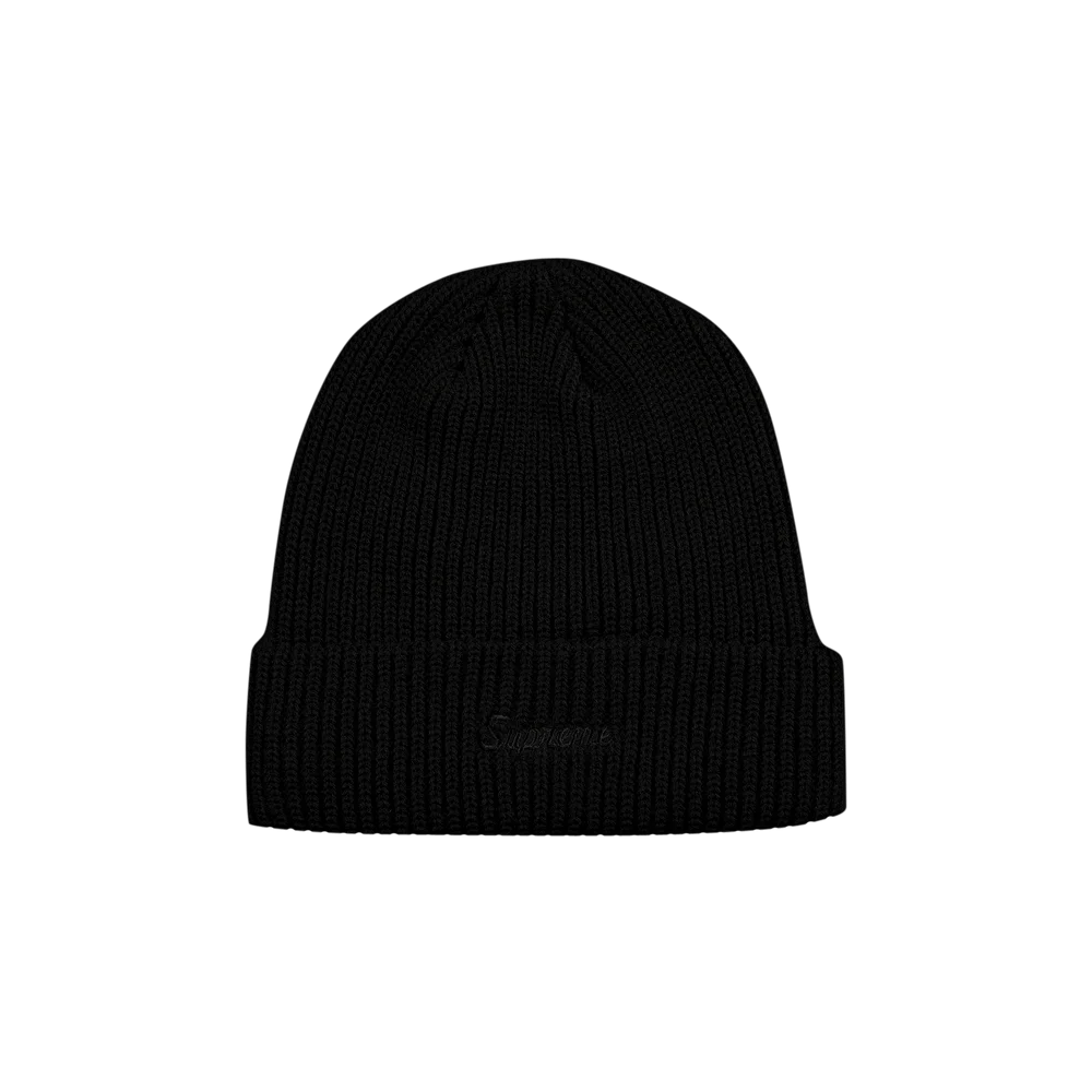 Supreme Loose Gauge Beanie 'Black'
