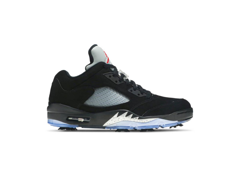 Кроссовки Air Jordan 5 Low Golf 'Black Metallic'