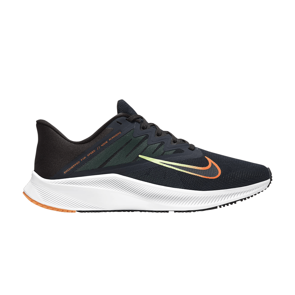 Кроссовки Nike Quest 3 'Obsidian Atomic Orange'