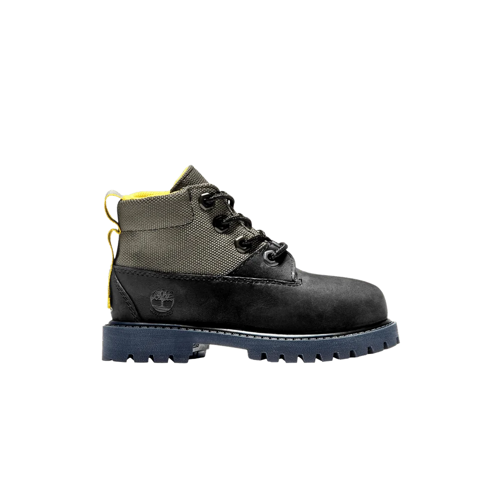 Кроссовки Timberland 6 Inch Treadlight Waterproof Rebotl Toddler 'Black Grey'