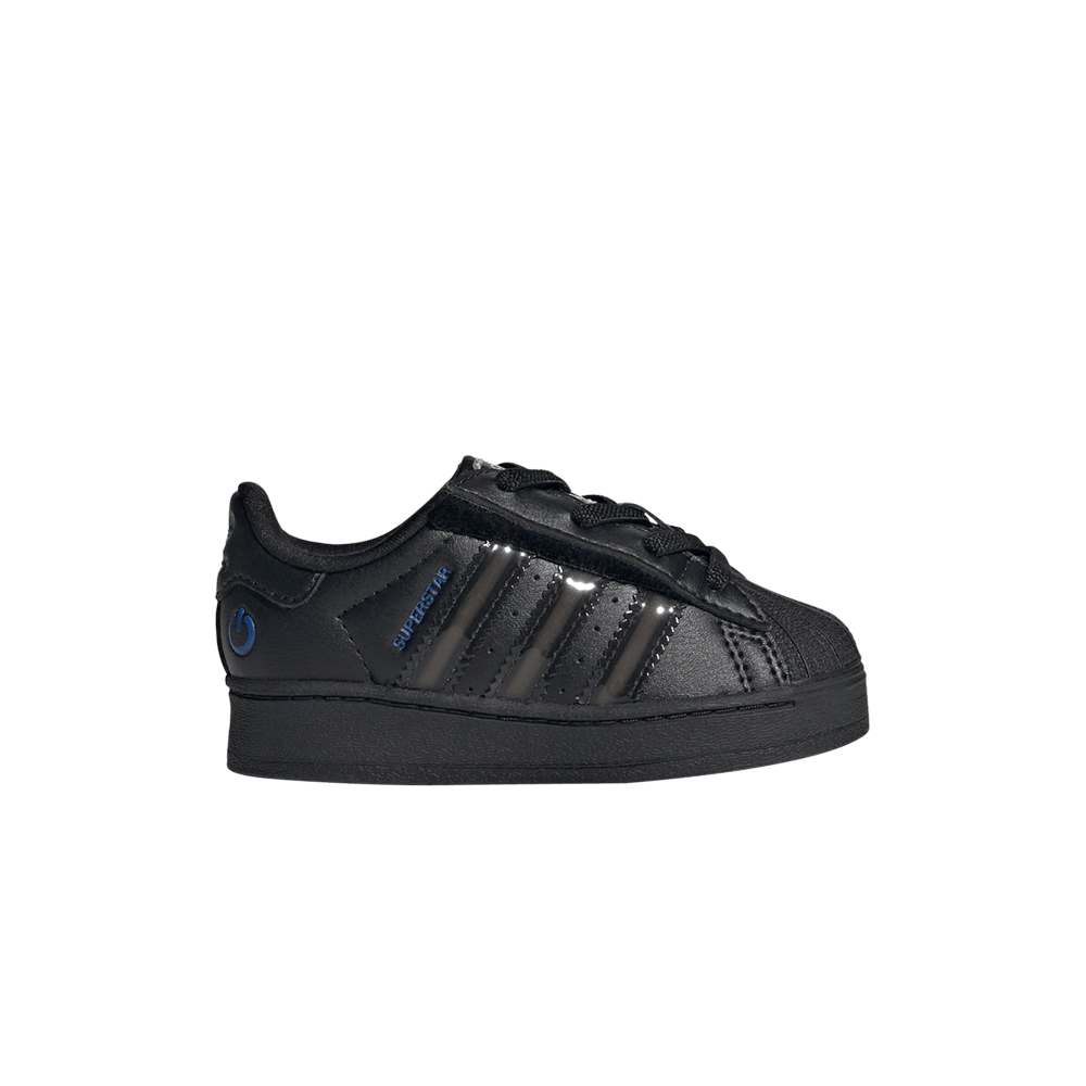Кроссовки adidas Superstar Comfort Closure EL I 'Led Lights Stripes - Black Preloved Violet'