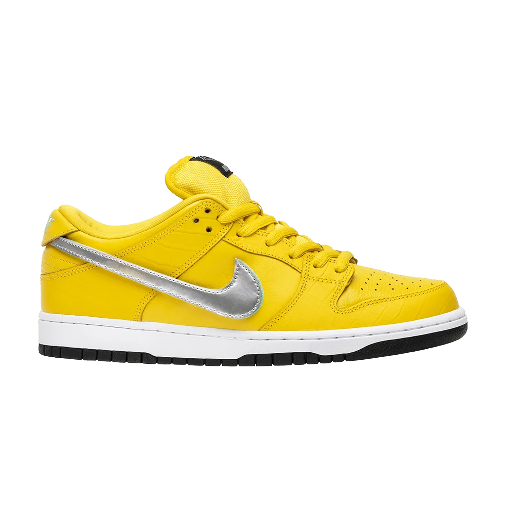 Кроссовки Nike Diamond Supply Co. x Dunk Low Pro SB 'Canary Diamond'