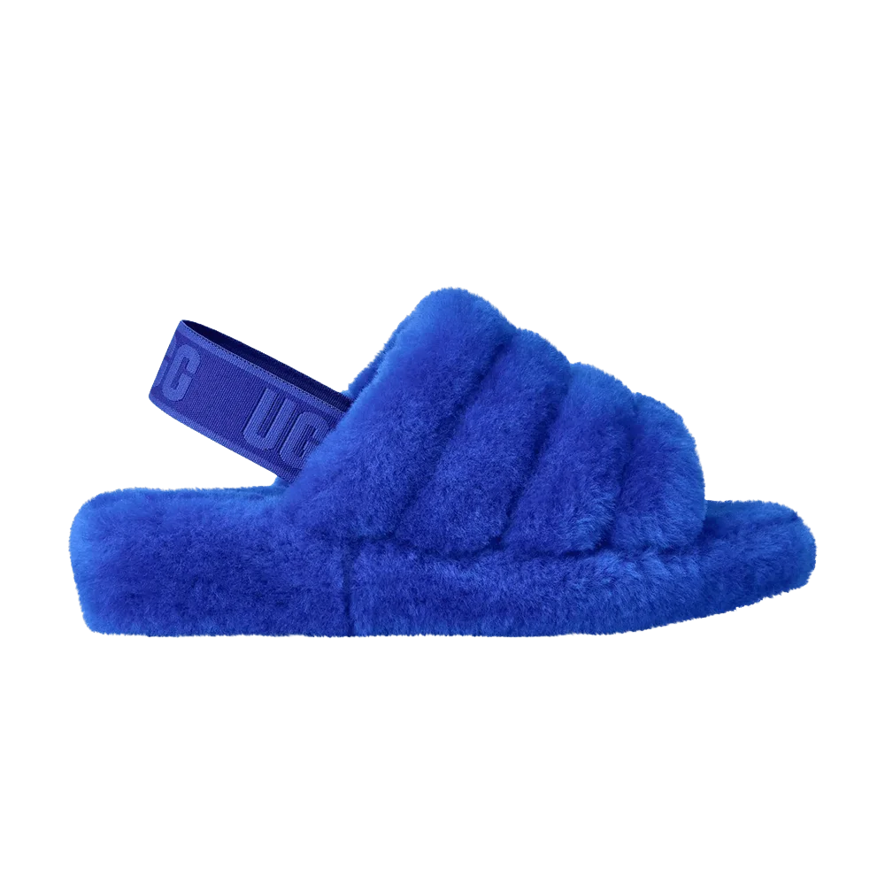 Тапочки UGG Wmns Fluff Yeah Slide 'Regal Blue Dazzling Blue'