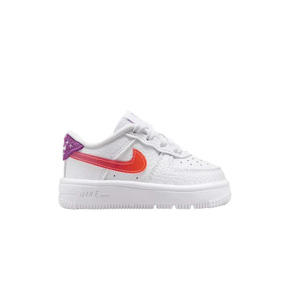 Кроссовки Nike Force 1 Low TD 'White Turf Orange Bright Violet'