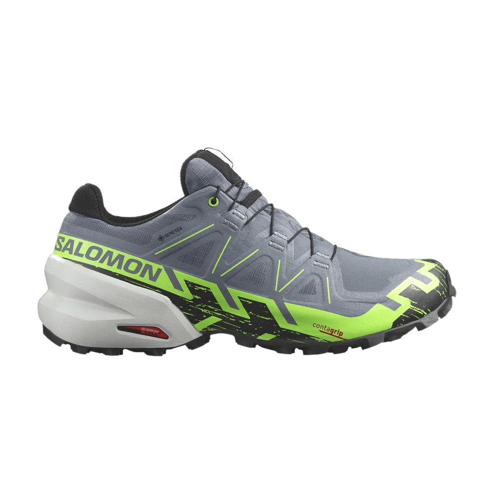 Кроссовки Salomon Speedcross 6 GORE-TEX 'Flint Stone Green Gecko'
