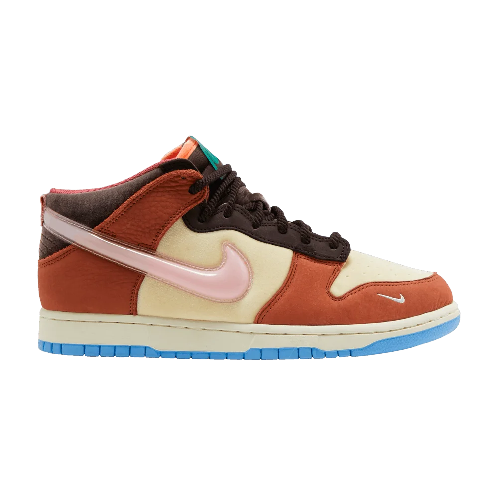Кроссовки Men's Social Status x Nike Dunk Mid 'Chocolate Milk'