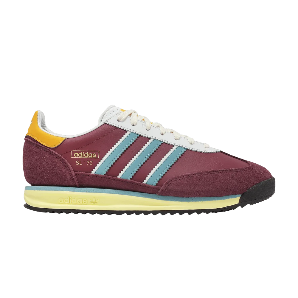 Кроссовки adidas SL72 RS 'Collegiate Burgundy Mint Ton'