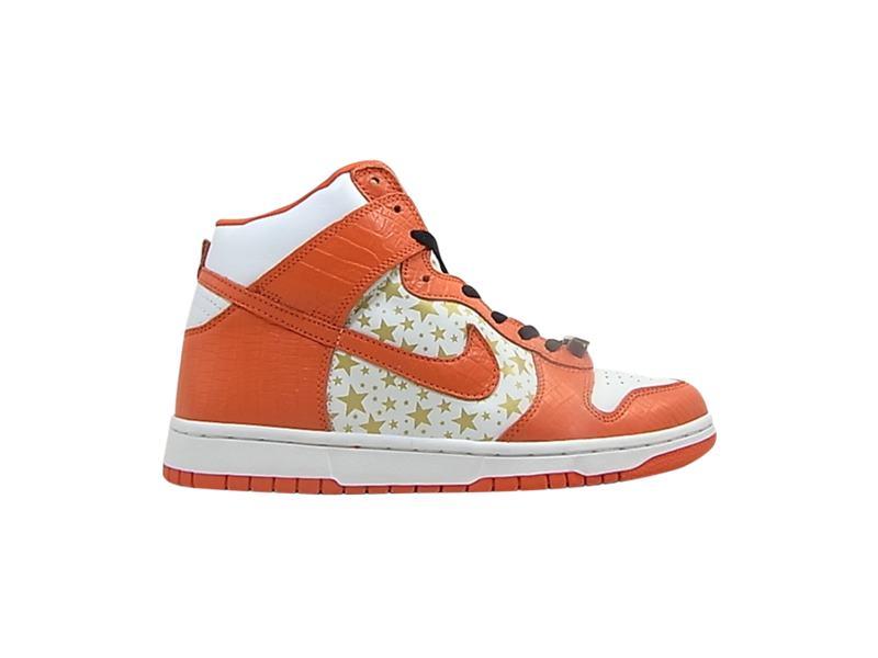 Кроссовки Supreme x Nike Dunk High Pro SB Orange