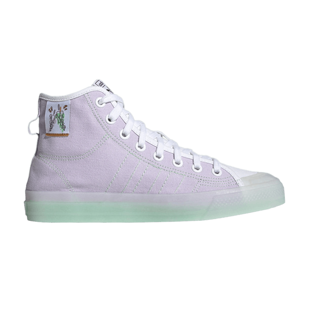 Кроссовки Adidas Nizza High RF 'Grape'