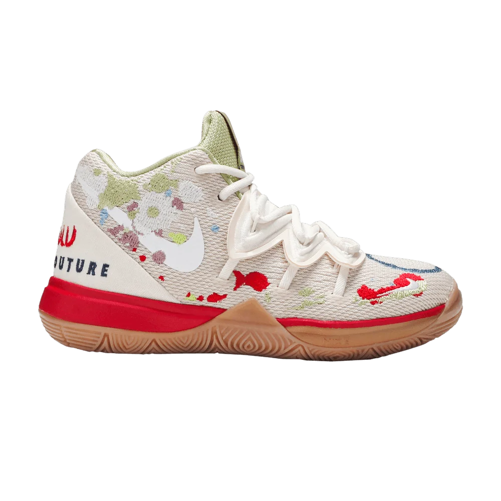 Кроссовки Bandulu x Nike Kyrie 5 PS 'Embroidered Splatters'