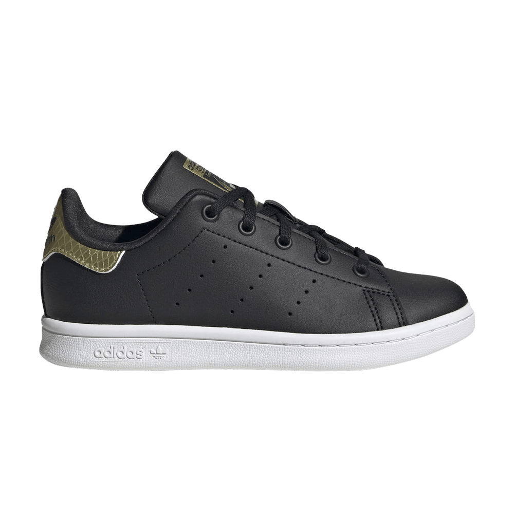 Кроссовки Adidas Stan Smith Little Kid 'Black Gold'