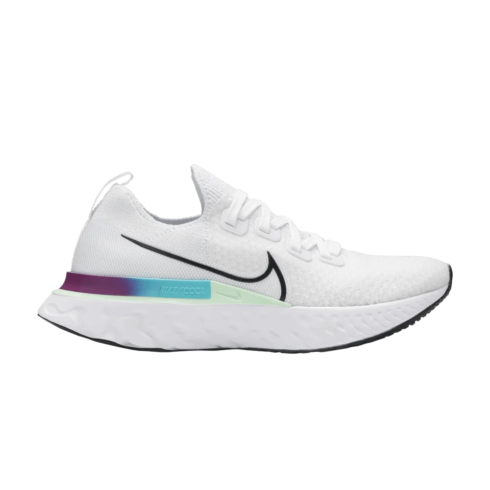 Кроссовки Nike Wmns React Infinity Run Flyknit 'White Ombre'