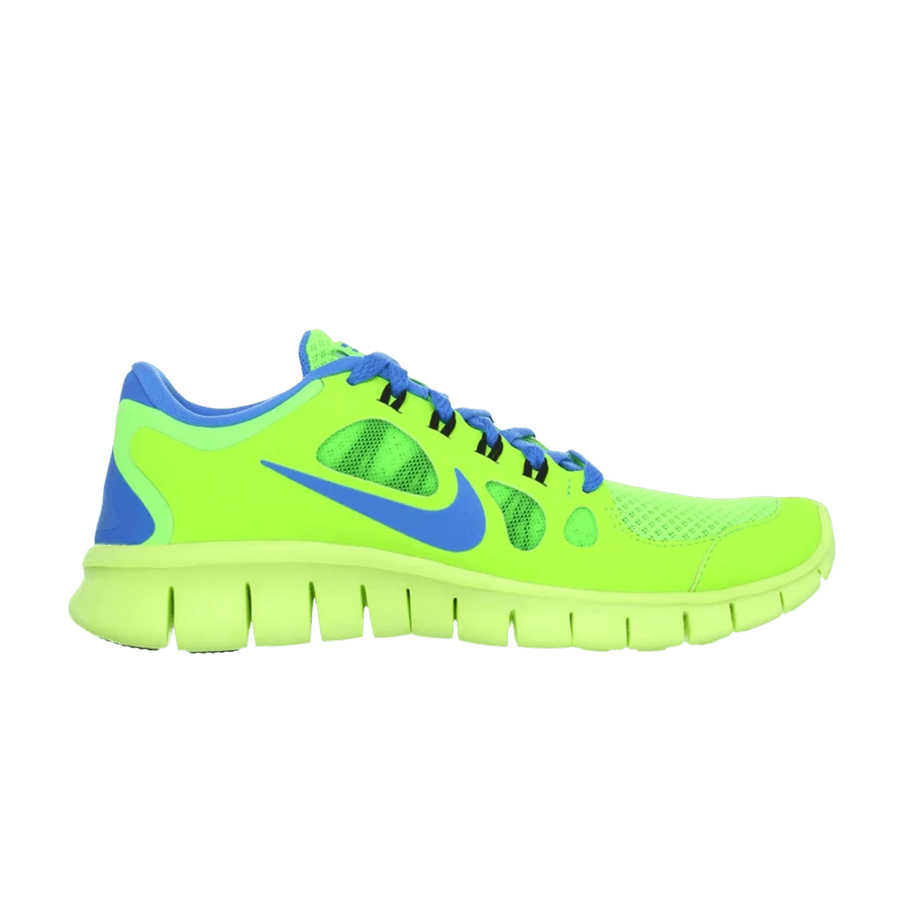 Кроссовки Nike Free 5.0 GS 'Flash Lime Blue Hero'