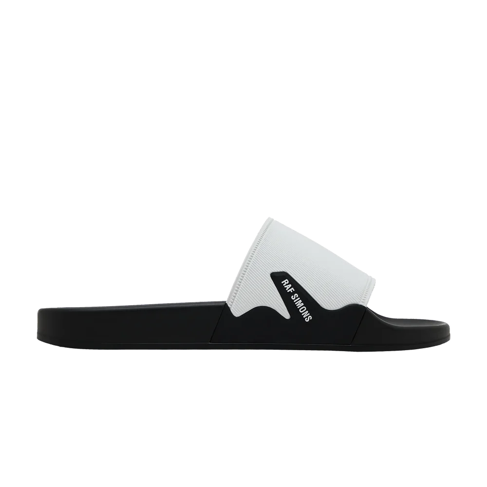 Тапочки Raf Simons Astra Slide 'White Black'