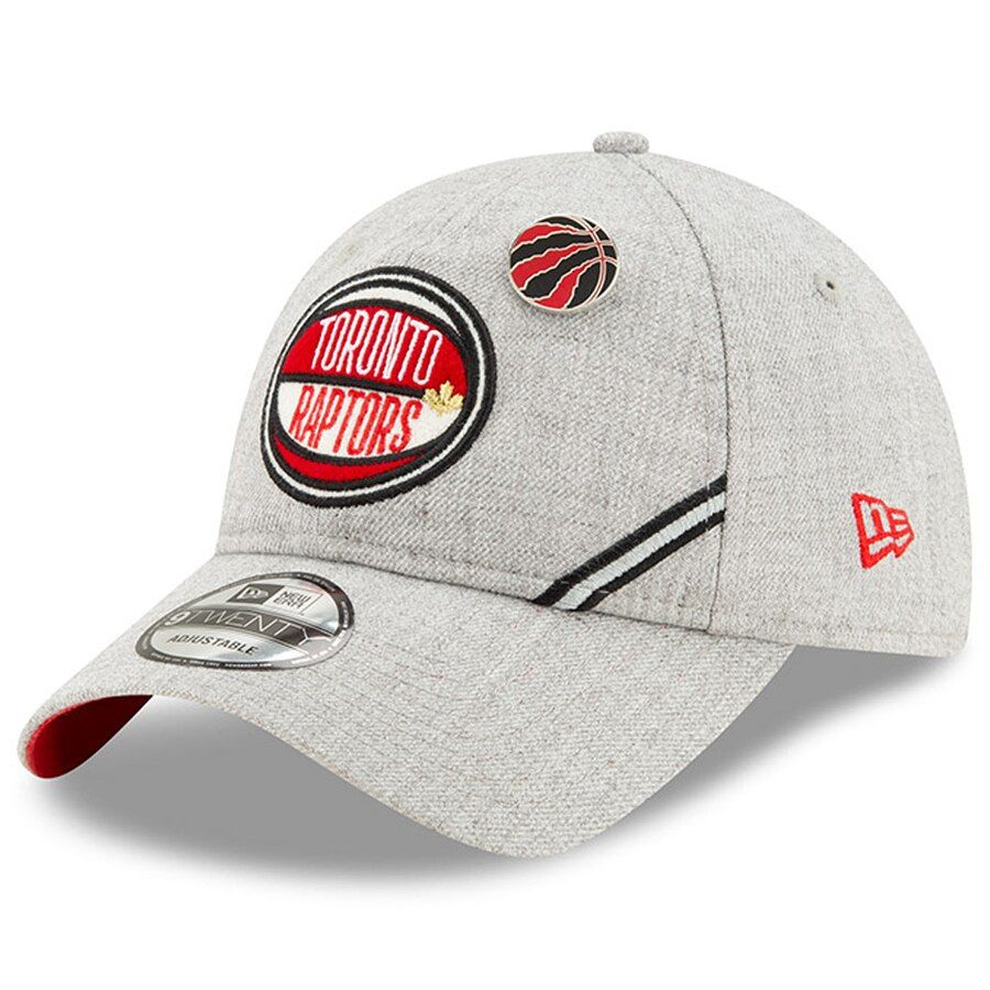 Кепка Raptors New Era 2019 NBA Draft 9TWENTY Hat Gray
