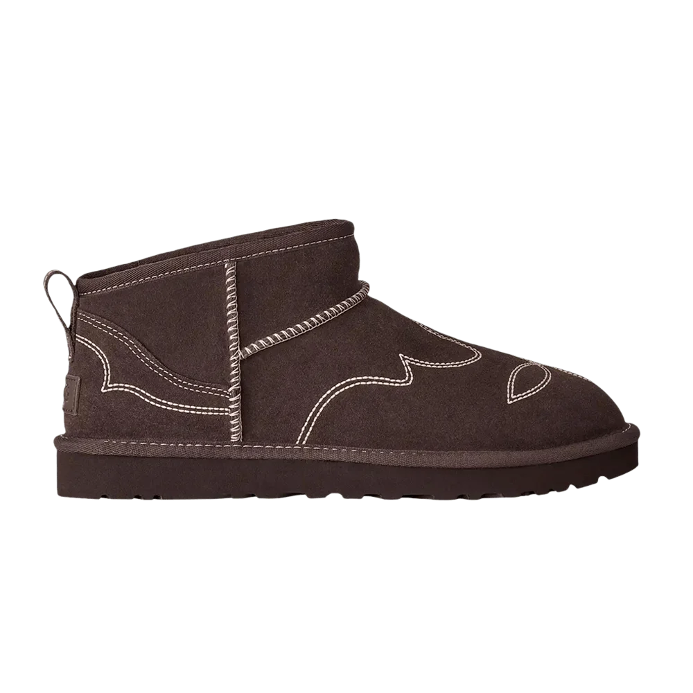Ботинки UGG Classic Ultra Mini Western 'Burnt Cedar'