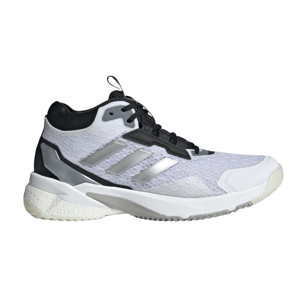 Кроссовки adidas Wmns Crazyflight 5 Mid Indoor 'White Silver Metallic Black'
