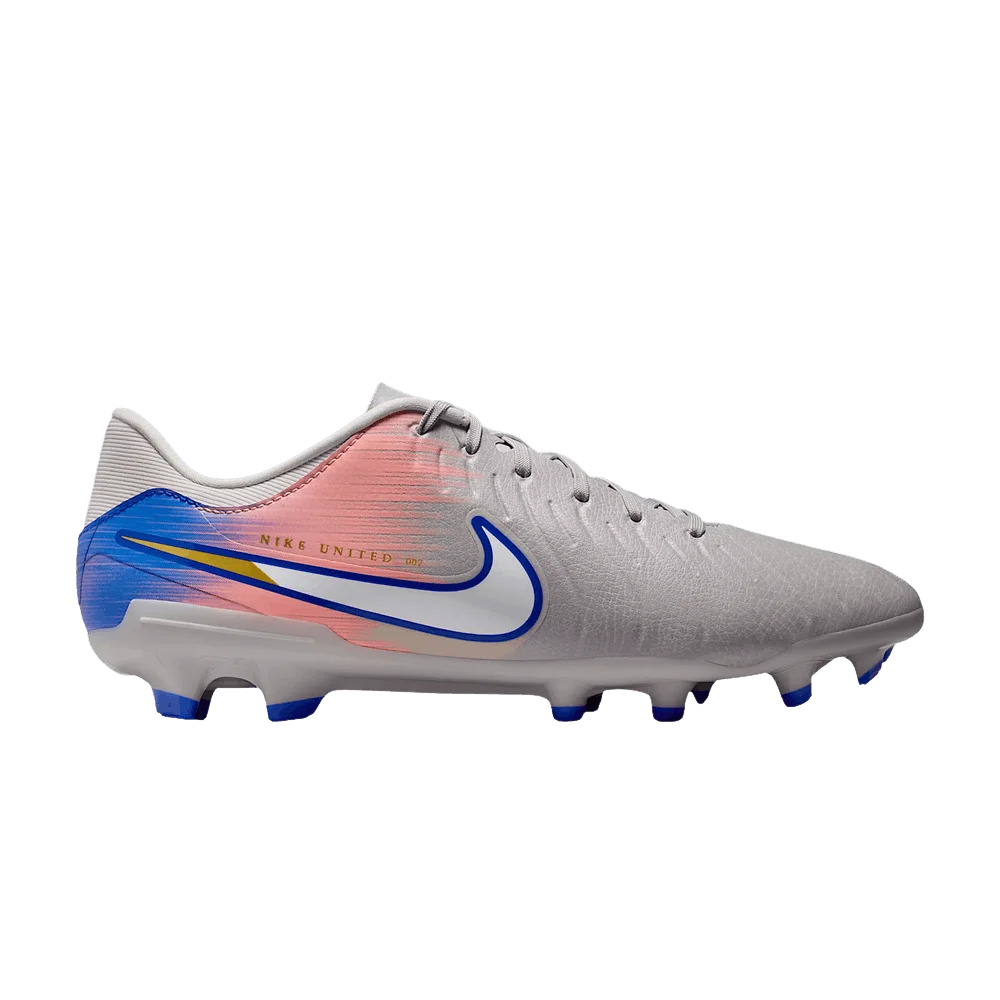 Кроссовки Nike United Tiempo Legend 10 Academy 'Vast Grey/Racer Blue'