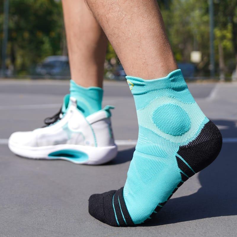 Спортивные носки Ehot Spalding Cyan-Black Low Cut Socks
