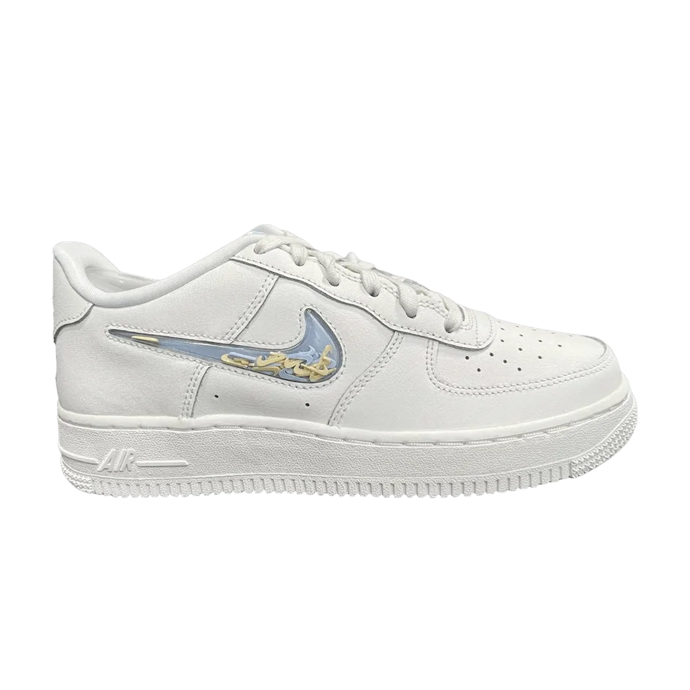 Кроссовки Nike Air Force 1 Lv8 GS 'Sail Celestine Blue Soft Yellow'