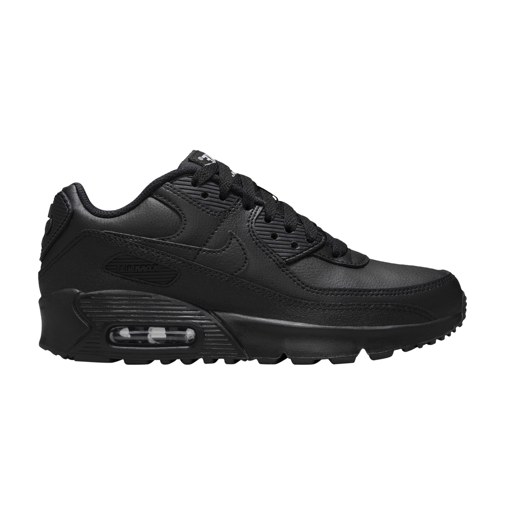 Кроссовки Nike Air Max 90 GS 'Triple Black' 2024