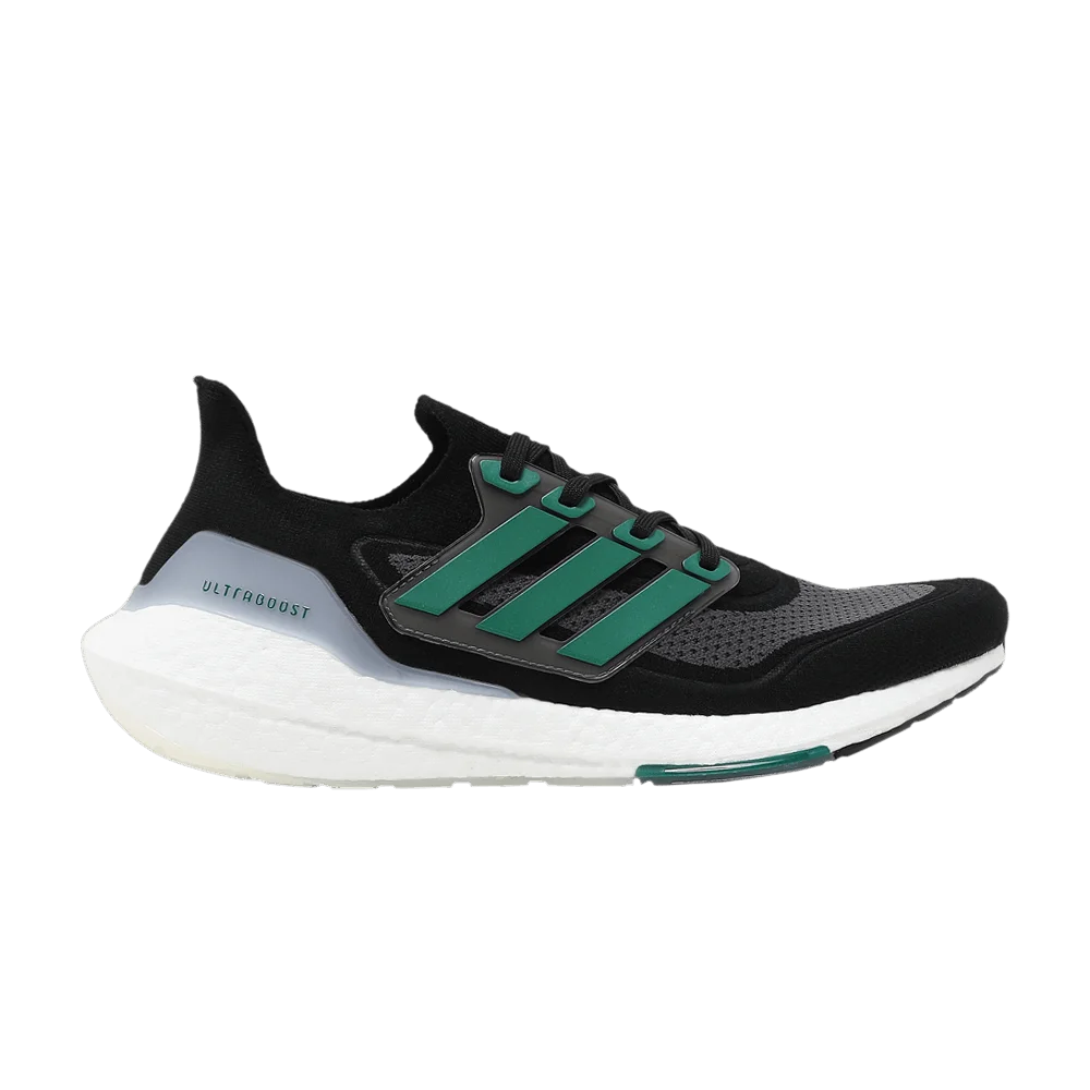 Кроссовки Adidas UltraBoost 21 'Black Sub Green'
