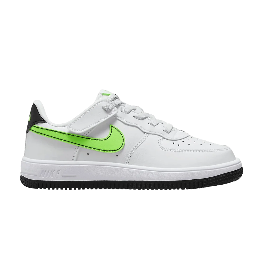 Кроссовки Nike Force 1 Low EasyOn PS 'White Green Strike'