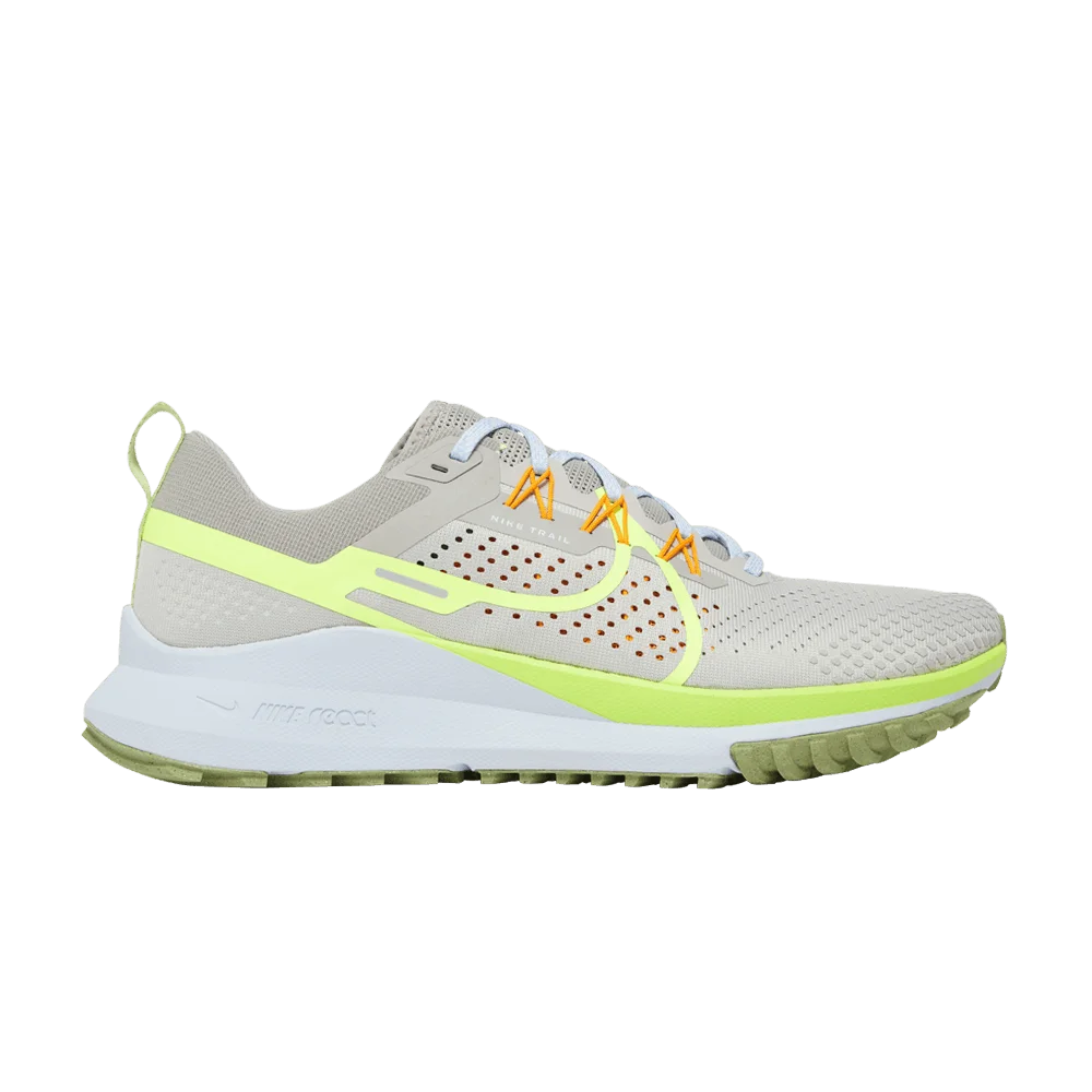 Кроссовки Nike React Pegasus Trail 4 'Light Iron Ore Volt'
