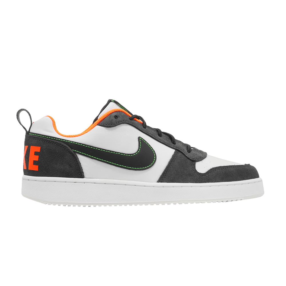 Кроссовки Nike Court Borough Low Premium 'Anthracite Total Orange'