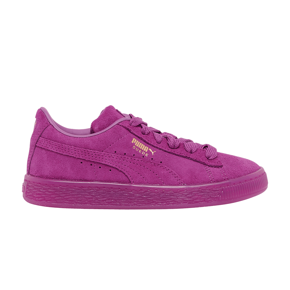 Кроссовки Puma Suede Classic Little Kid 'Mono Gold - Byzantium'