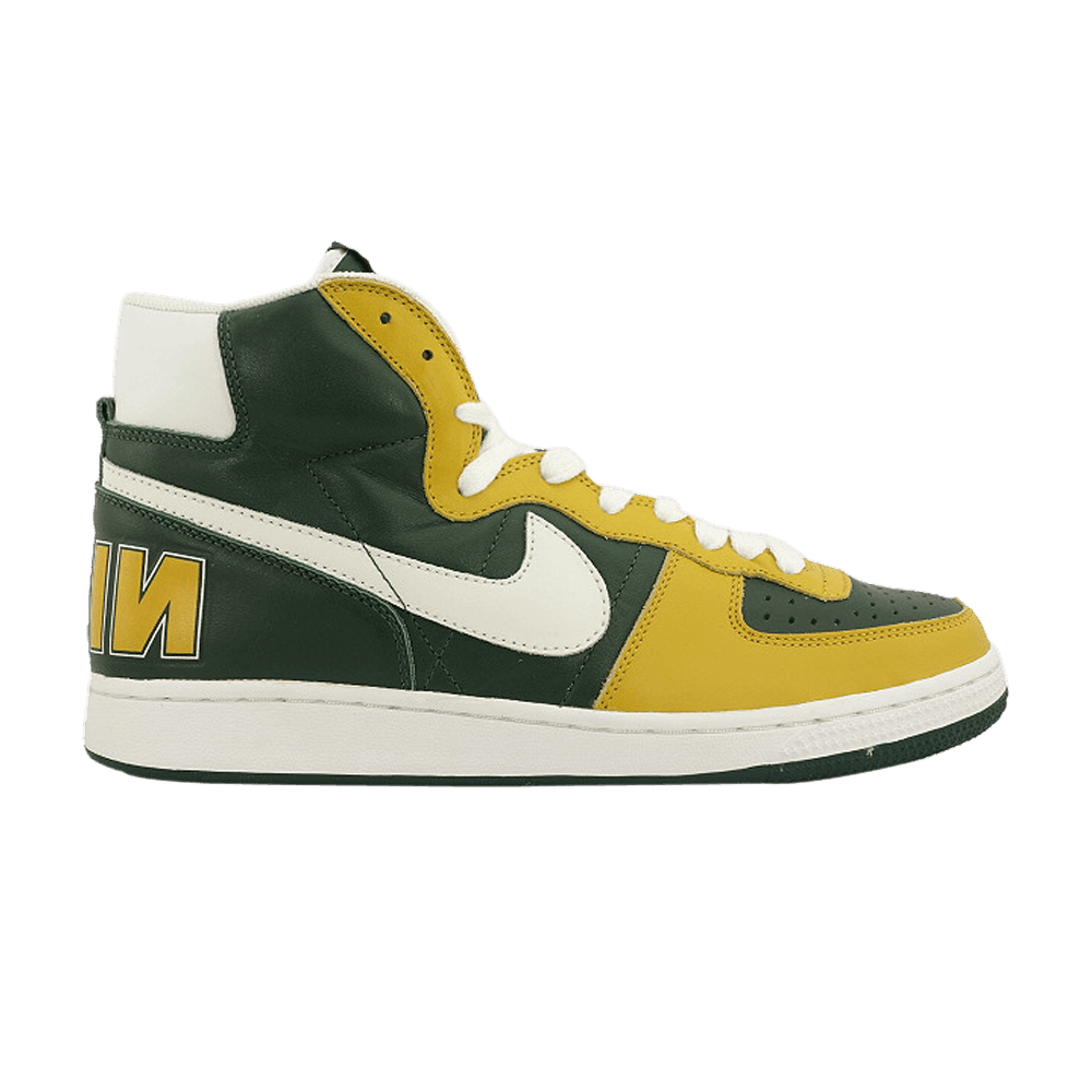 Кроссовки Nike Terminator High 'Seattle Supersonics' 2004