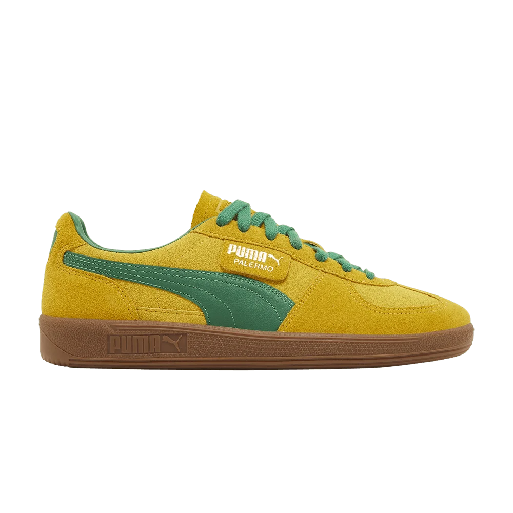 Кроссовки Puma Palermo 'Pelé Yellow Archive Green'