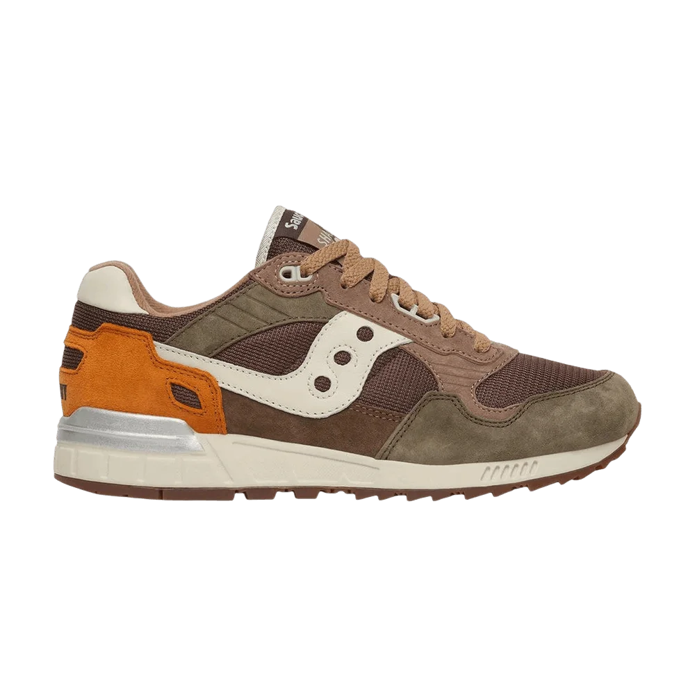 Кроссовки Saucony Shadow 5000 'Brown Green Orange'