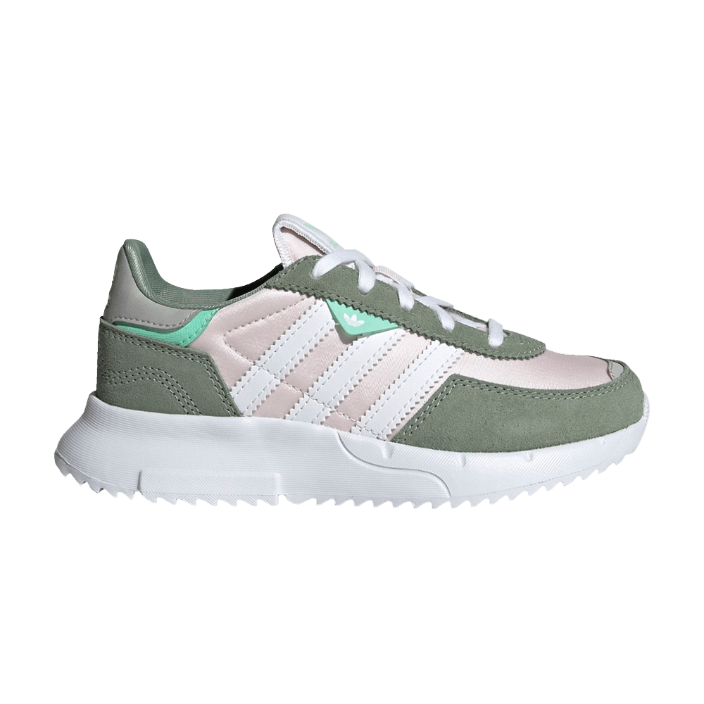 Кроссовки Adidas Retropy F2 Little Kid 'Silver Green Almost Pink'