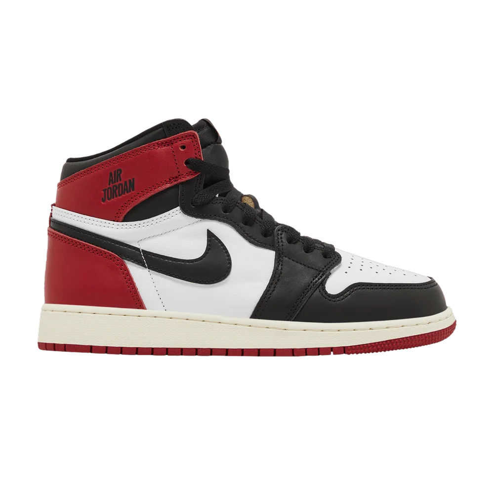 Кроссовки Air Jordan 1 Retro High OG GS 'Black Toe Reimagined'