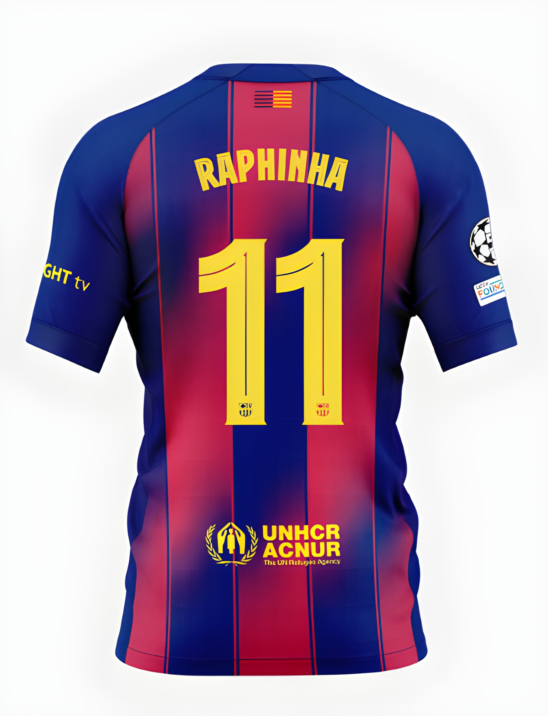 Футбольное джерси FC Barcelona 25/26 UCL or La Liga home jersey RAPHINHA