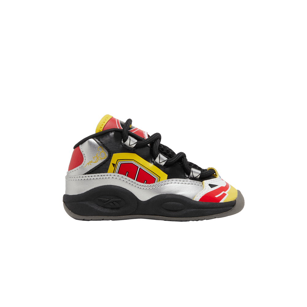 Кроссовки Power Rangers x Reebok Question Mid Toddler 'Megazord Battle Mode!'