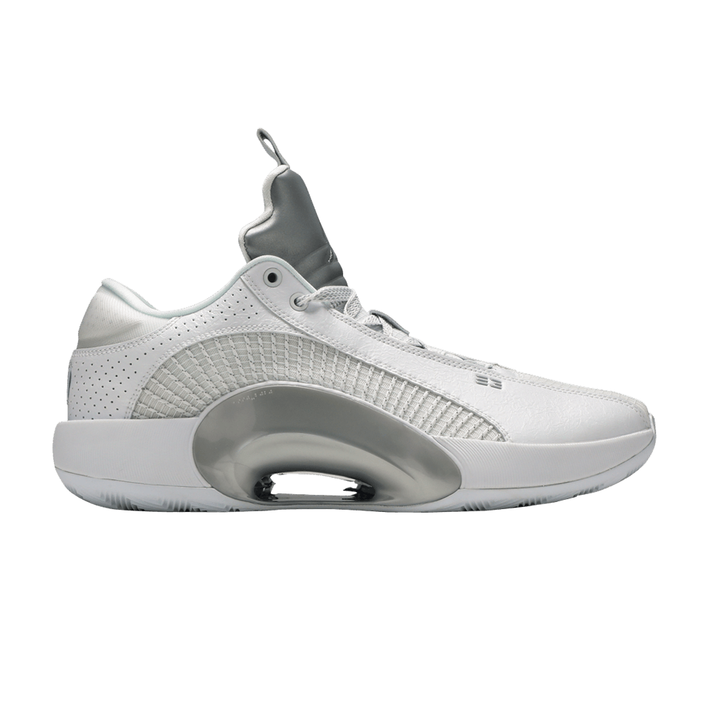Кроссовки Air Jordan 35 Low PF 'White Metallic Silver'