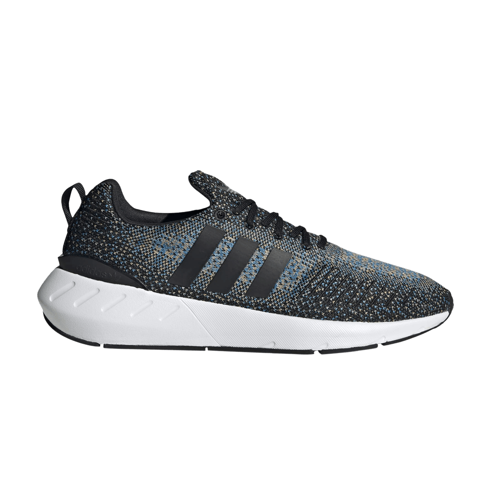 Кроссовки Adidas Swift Run 22 'Black Orange Rush'