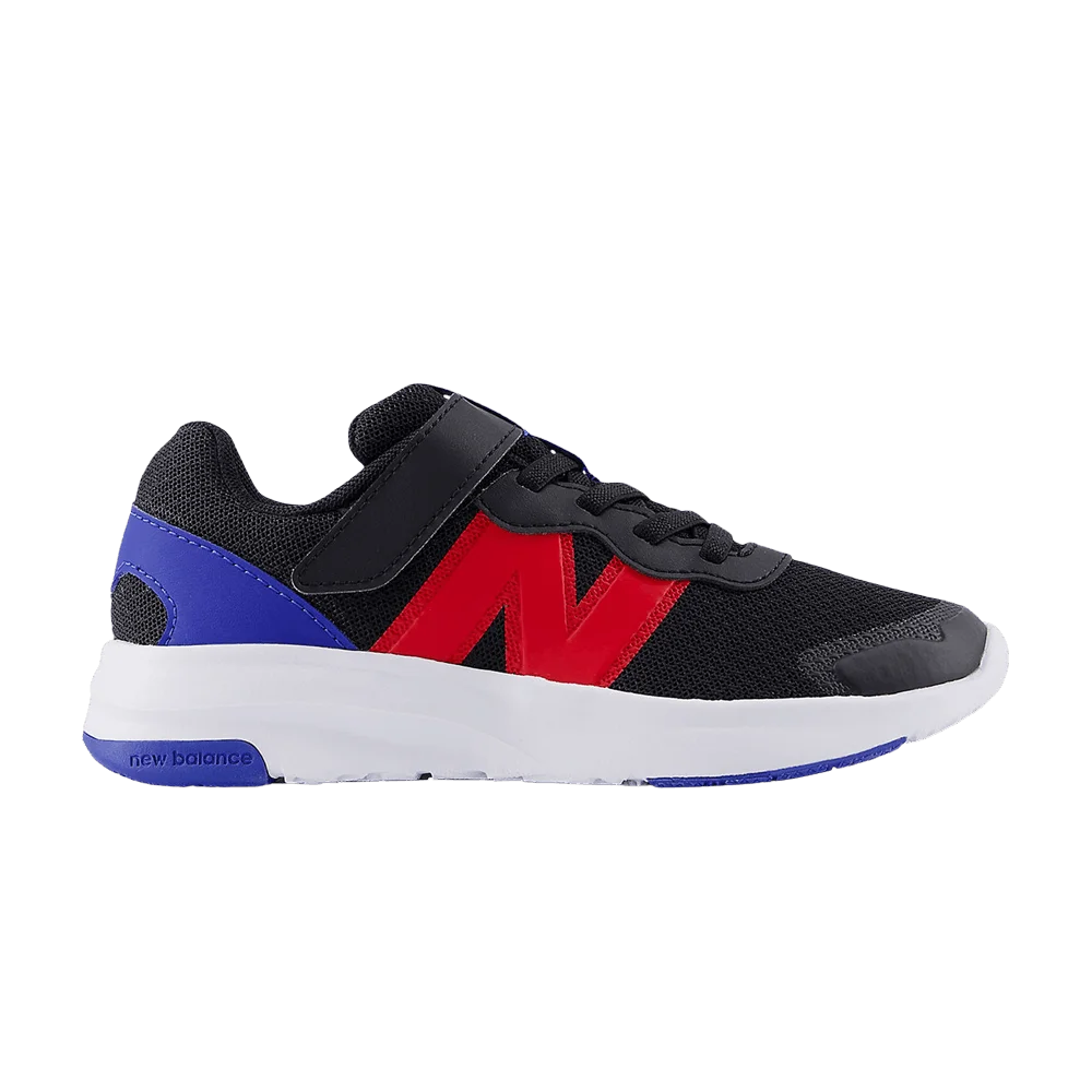 Кроссовки New Balance 578v1 Bungee Lace Top Strap Little Kid Wide 'Black Red Royal'