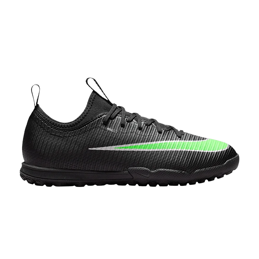 Кроссовки Nike Jr. Mercurial Vapor 17 Academy Turf Low GS 'Black Black Illusion Green'