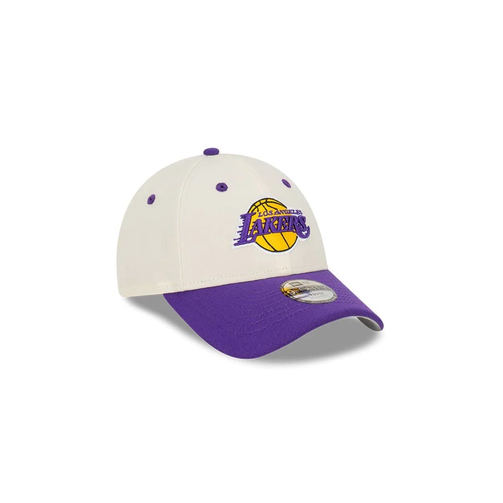 Бейсболка New Era Los Angeles Lakers 9FORTY Two Tone Youth NBA Snapback Hat
