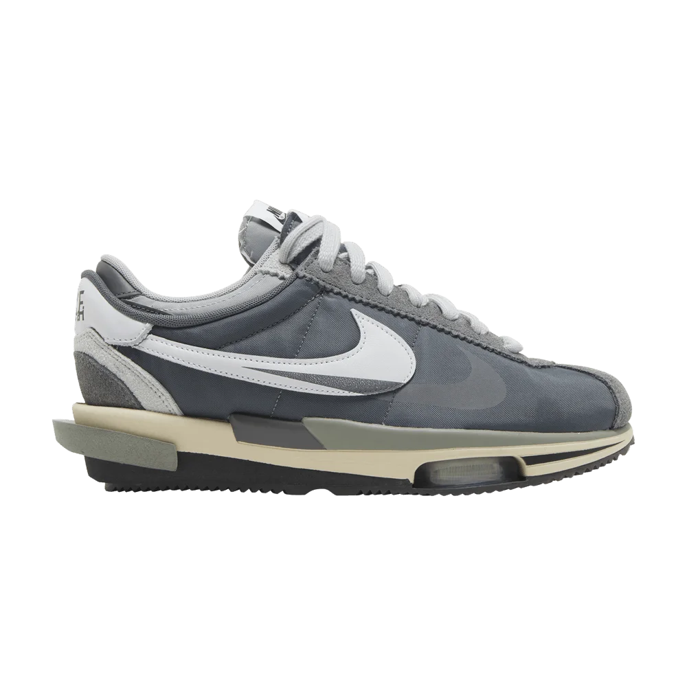 Кроссовки sacai x Nike Zoom Cortez SP 'Iron Grey'