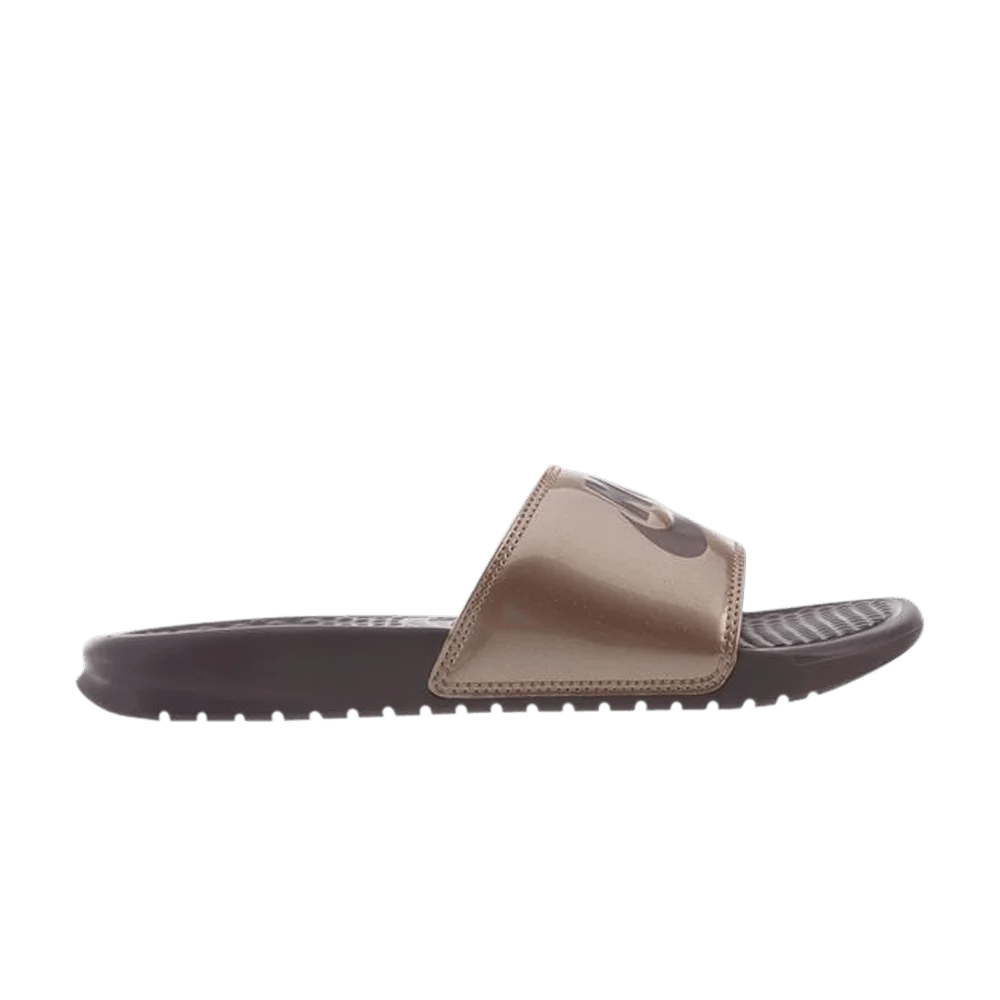 Кроссовки Nike Wmns Benassi JDI 'Metallic Red Bronze'