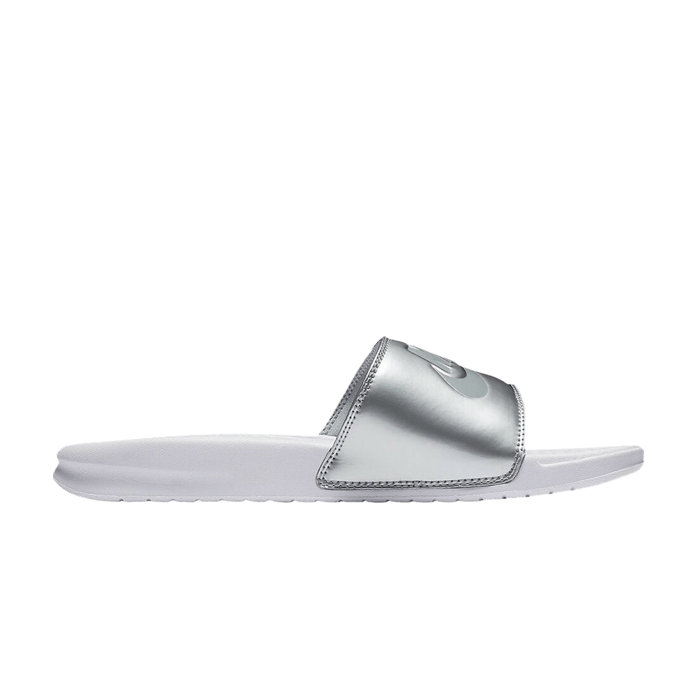 Nike Wmns Benassi JDI Slide 'White Wolf Grey'
