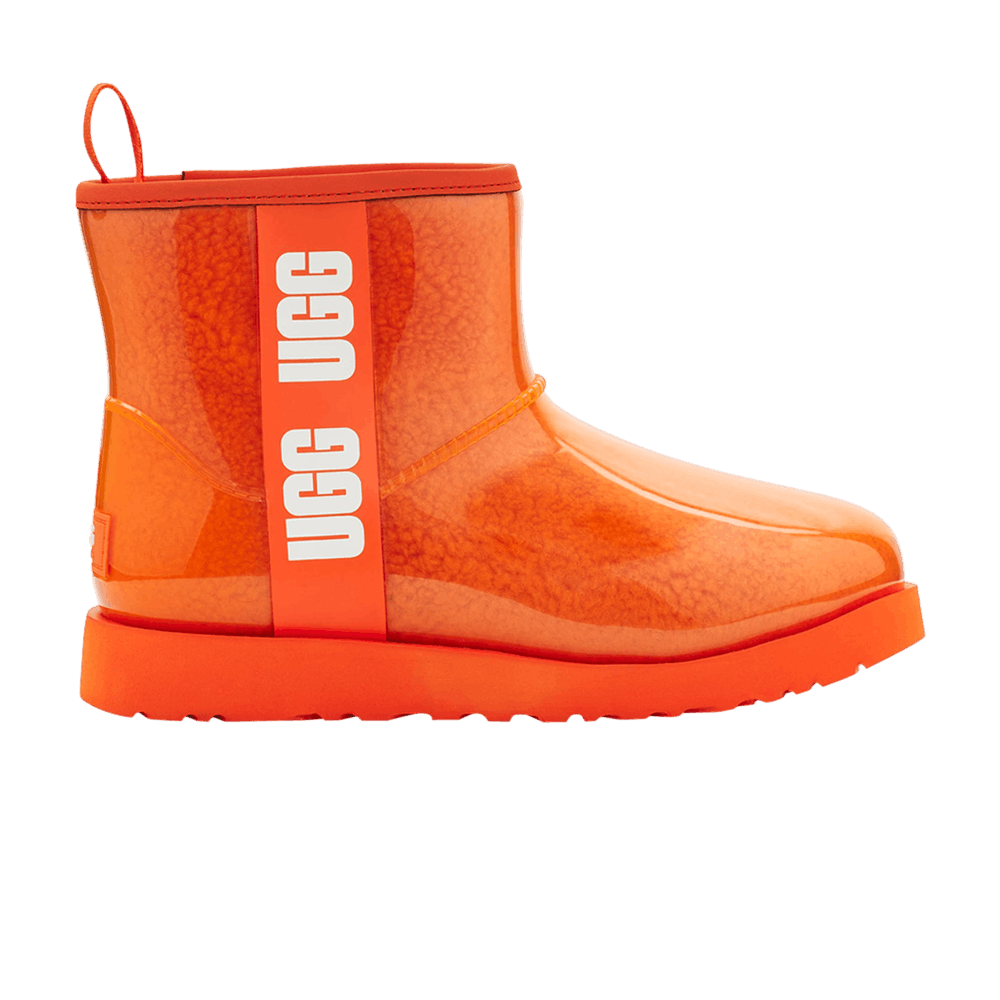 Кроссовки UGG Classic Clear Mini II Boot Kids 'Orange Soda'
