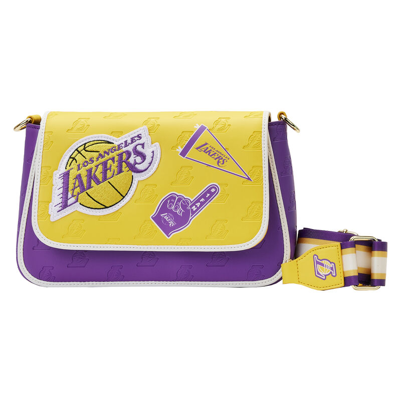 Сумка NBA Los Angeles Lakers Patch Icons Crossbody Bag
